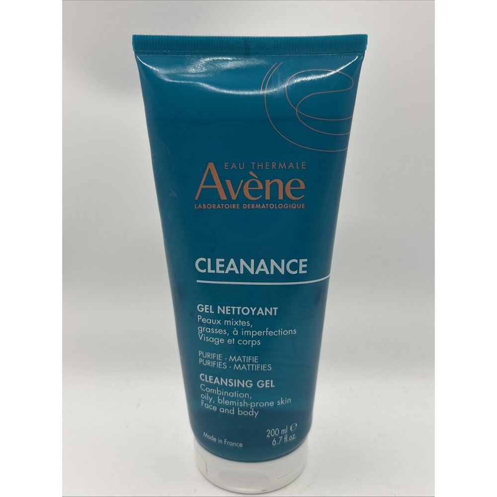 Avene Cleanance Cleansing Gel Purifying & Mattifying (6.7 oz.) Exp 6/2027